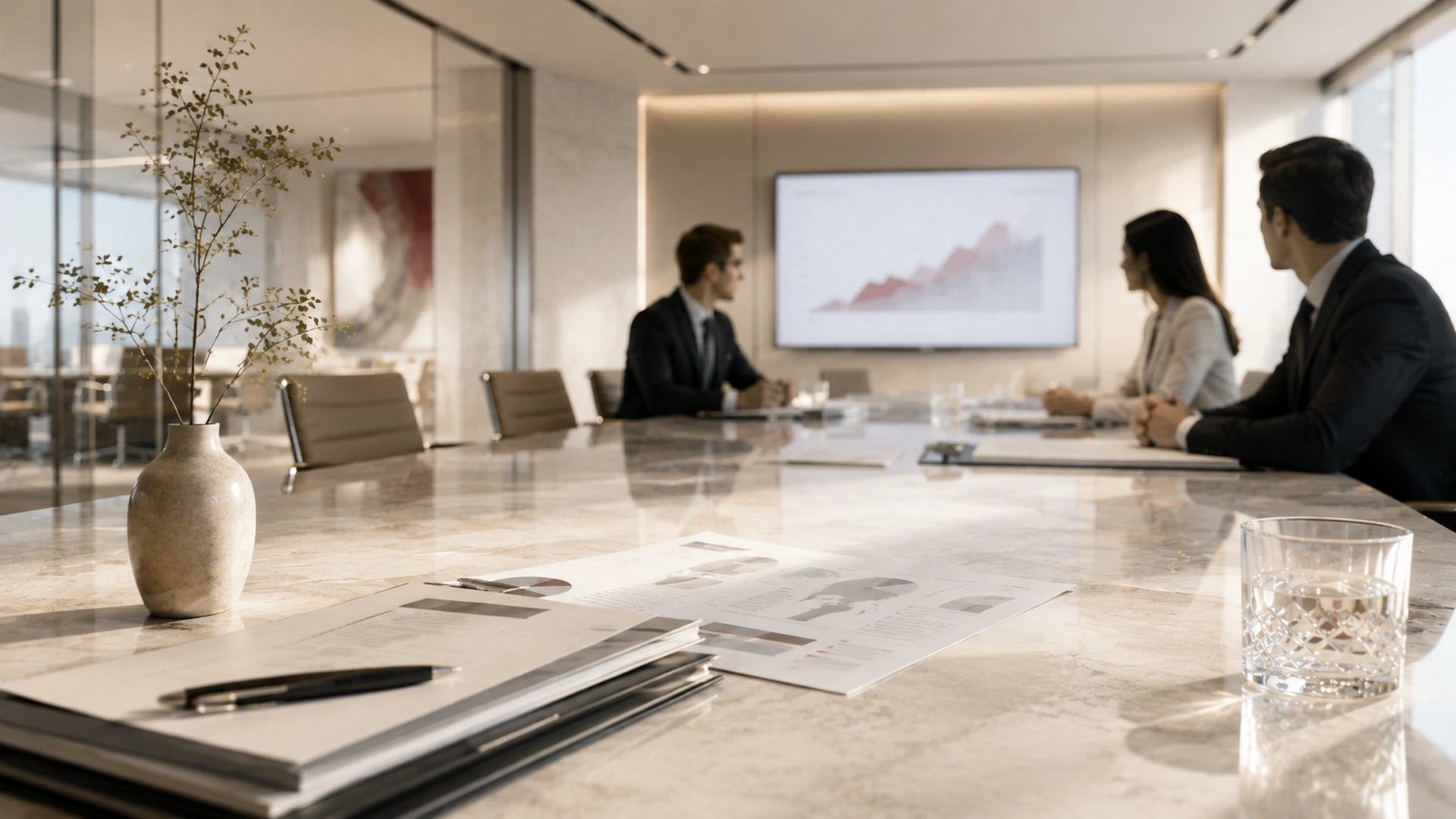 Corporate information and investor relations visual
