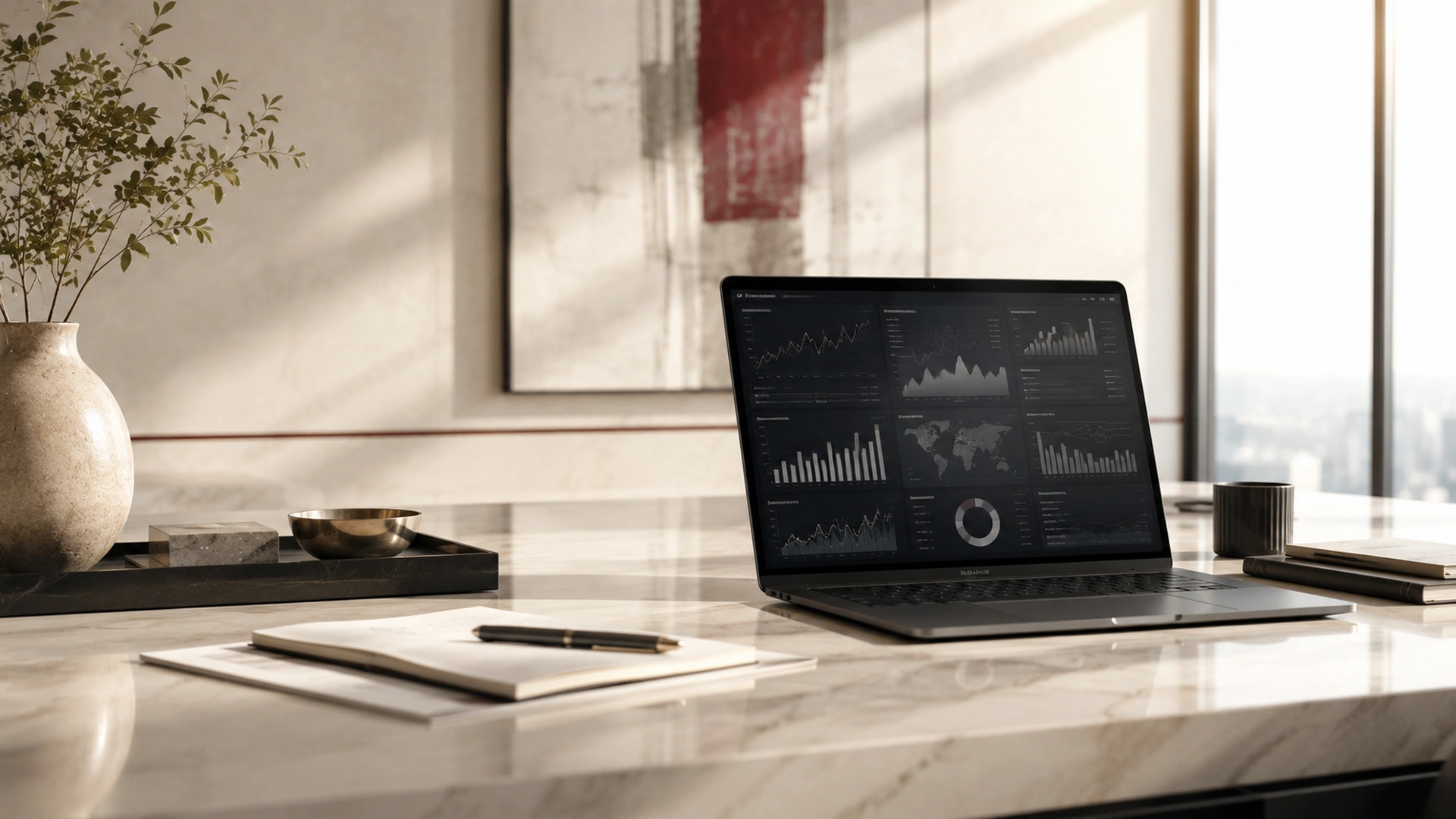 Market updates and monitoring visual